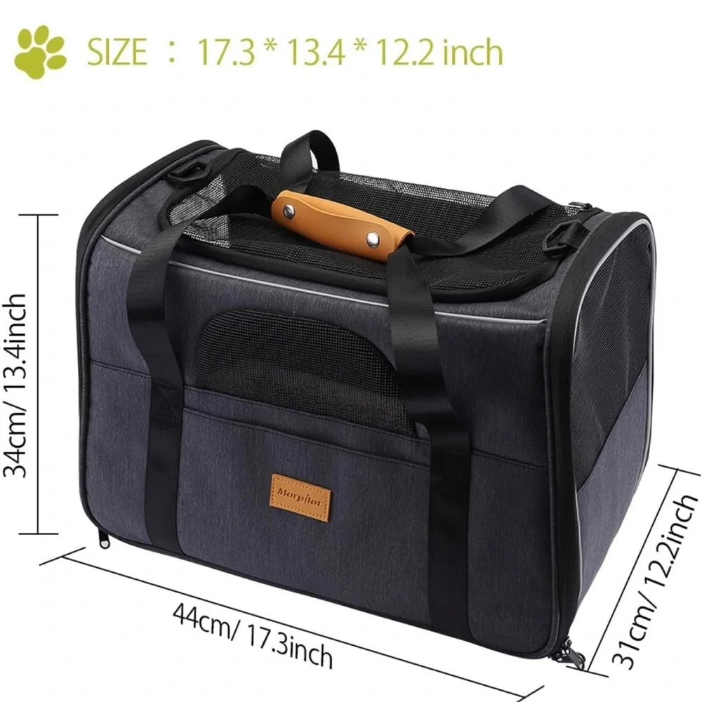 Pet Travel Carrier Bag Airline Approved